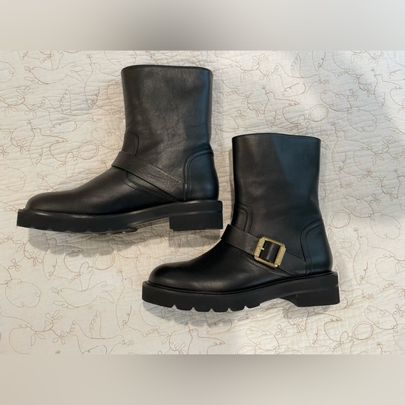 NWOB Stuart Weitzman Ryder Moto boots - Picture 8 of 8
